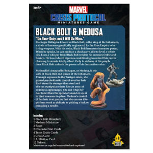 Marvel: Crisis Protocol - Black Bolt and Medusa Character Pack