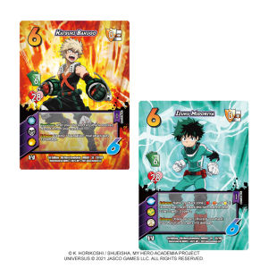 My Hero Academia: Izuku Midoriya vs. Katsuki Bakugo 2 Player Rival Decks