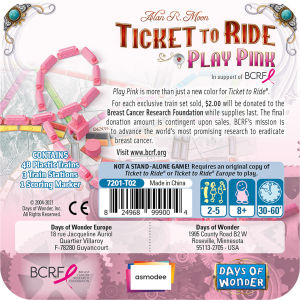 Ticket to Ride: Play Pink