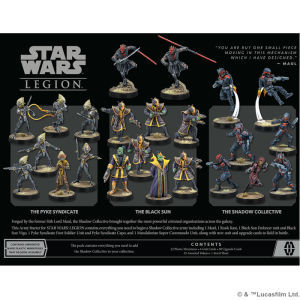 Star Wars Legion: Shadow Collective Starter Set