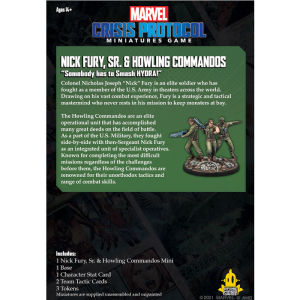Marvel: Crisis Protocol - Nick Fury SR. & Commandos