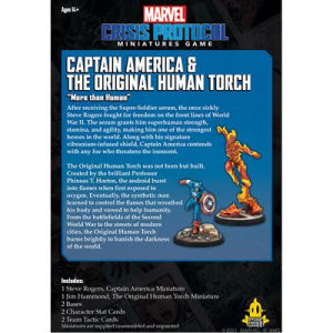 Marvel: Crisis Protocol - Captain America & The Original Human Torch