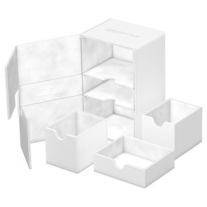 Twin Flip'n'Tray Deck Case - Standard Monocolor 160+ White