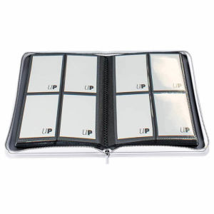 UltraPro - Vivid Collection 4 Pocket Zippered PRO-Binder: White