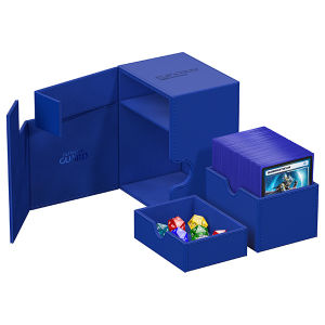 Ultimate Guard - Flip'n'Tray Deck Case - Standard 133+ Monocolor Blue