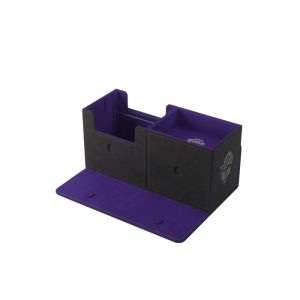 Gamegenic - The Academic 133+ XL Deck Box - Black/Purple