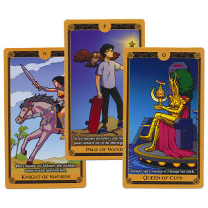 Madame Xanadu - 051b w/ Tarot Cards