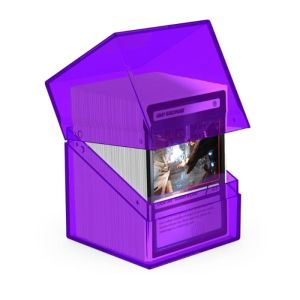 Ultimate Guard Deck Case: 100+ Boulder - Clear Amethyst