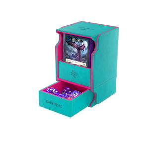 Gamegenic Deck Box - Watchtower 100+ XL - Teal/Pink