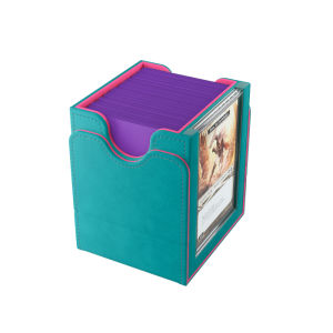 Gamegenic Deck Box - Squire Plus 100+ XL Convertible - Teal/Pink