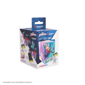 MTG Gamegenic Deckbox (Soft Crate 80+ ) - Marvel's Spider-Man - Spider-Man/Spider-Gwen