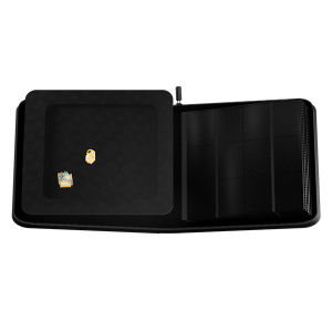 Gatherers' Tavern - 12-Pocket Domaru Deco Pin Binder - Sacred Beasts: White Arbiter
