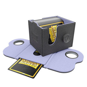 Dragon Shield Deck Box - 100+ Dragon Lock System - Black & Liliac