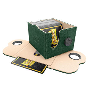 Dragon Shield Deck Box - 150+ Dragon Lock System - Green & Sand