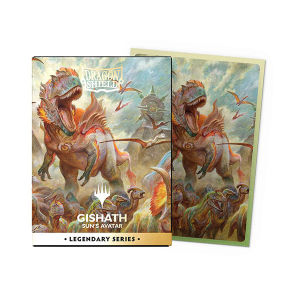 Dragon Shield Sleeves: Matte Dual Art - MTG Legendary Series: Gishath, Sun's Avatar (100)