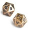 D20 Dice Set: Heavy Metal - Antique Bronze (2)