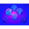 12mm d6 Dice Block: Gemini Luminary Gel Green-Pink/Blue (36ct)