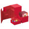 Ultimate Guard - Twin Flip'n'Tray Deck Case - Standard 100+ Monocolor Red