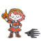 MTG: MagicCon Las Vegas 2026 Chibi Pin - Chandra Nalaar