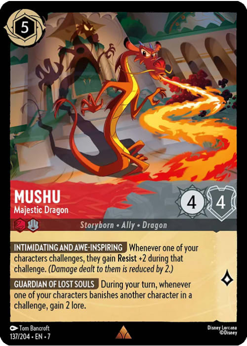 Mushu - Majestic Dragon