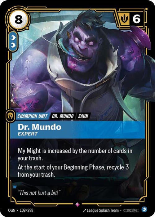 Dr. Mundo &hyphen; Expert