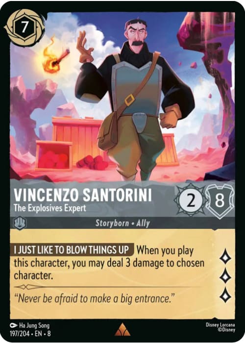 Vincenzo Santorini - The Explosives Expert