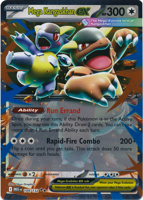 Mega Kangaskhan ex 104/132