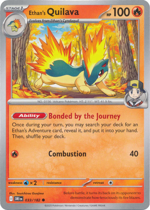 Ethan's Quilava 033/182