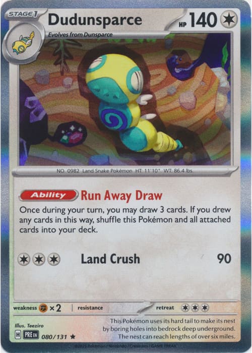 Dudunsparce 080/131