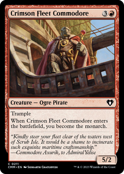 Crimson Fleet Commodore