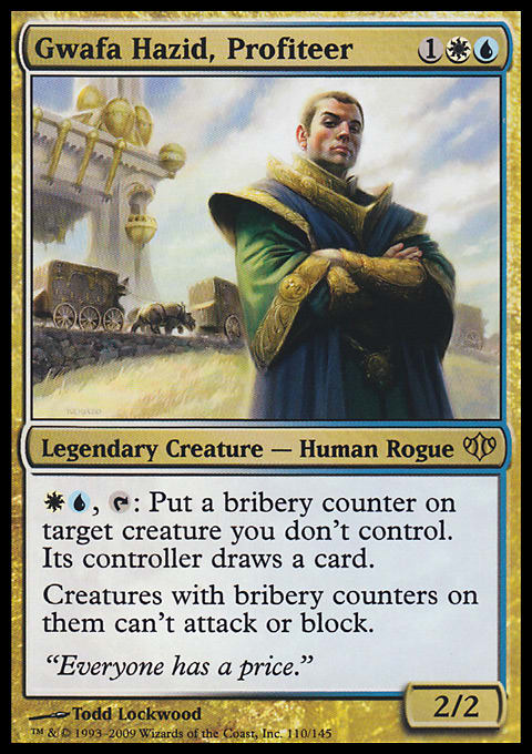 Gwafa Hazid, Profiteer