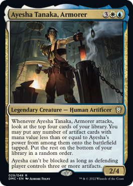 Ayesha Tanaka, Armorer