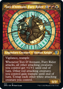 Tori D'Avenant, Fury Rider