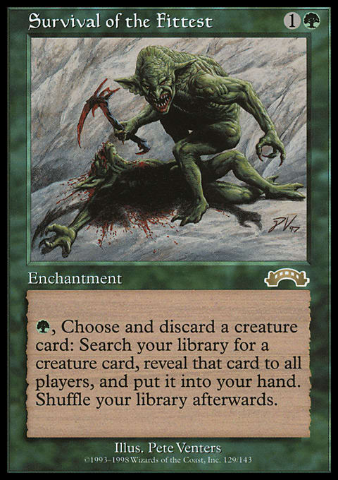 Survival of the fittest