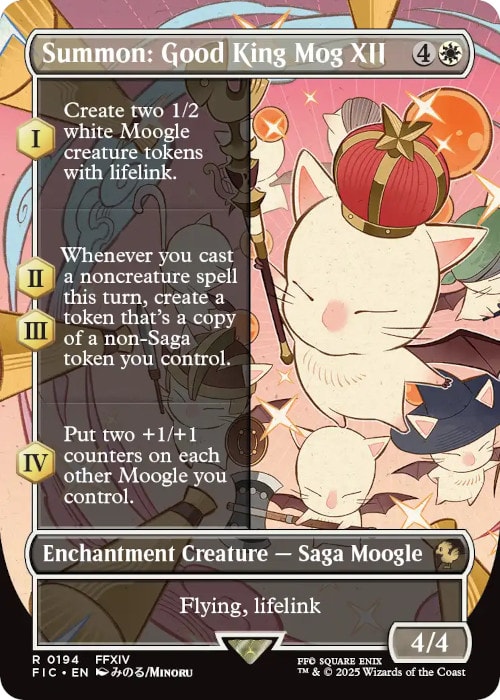 Summon: Good King Mog XII