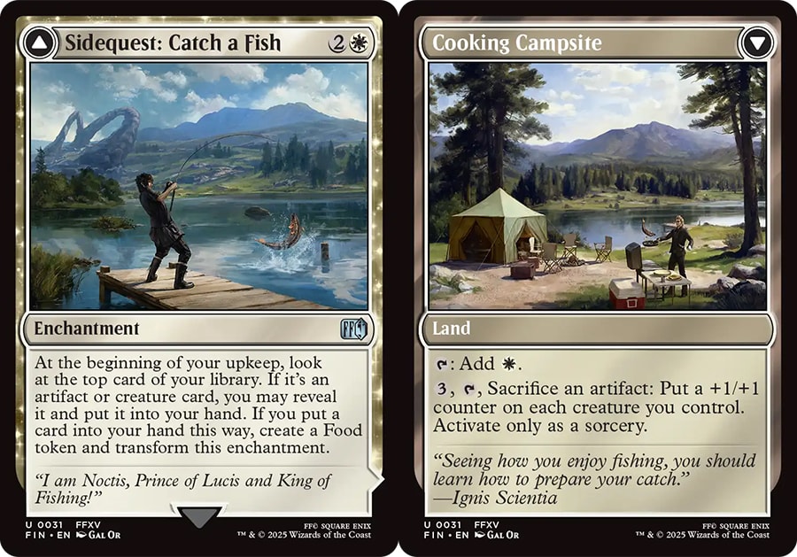 Sidequest: Catch a Fish // Cooking Campsite