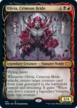 Olivia, Crimson Bride