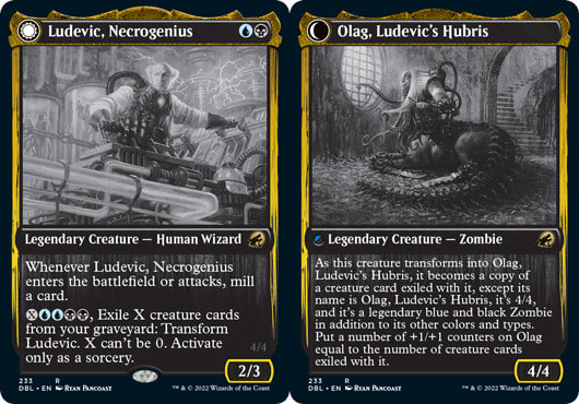 Ludevic, Necrogenius // Olag, Ludevic's Hubris