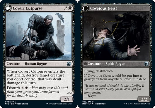 Covert Cutpurse // Covetous Geist