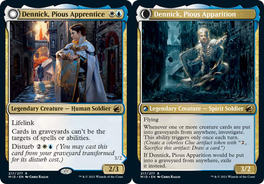 Dennick, Pious Apprentice // Dennick, Pious Apparition