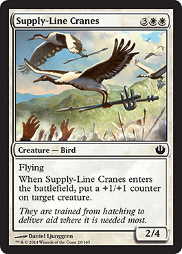 Supply-Line Cranes