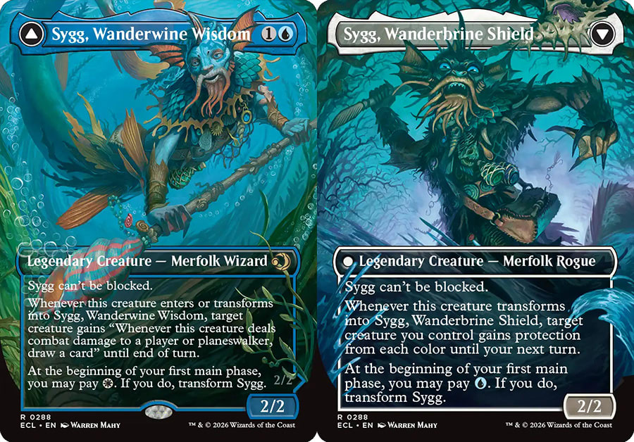 Sygg, Wanderwine Wisdom // Sygg, Wanderbrine Shield