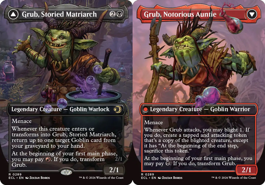 Grub, Storied Matriarch // Grub, Notorious Auntie