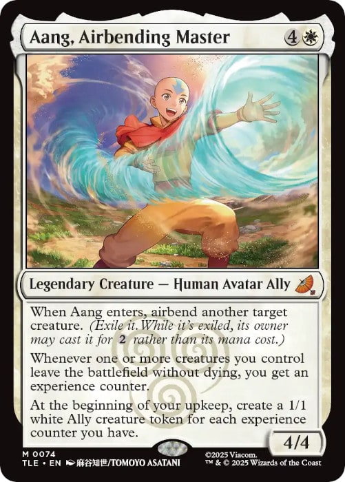 Aang, Airbending Master