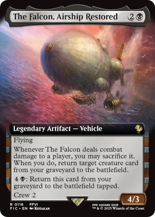 The Falcon, Airship Restored