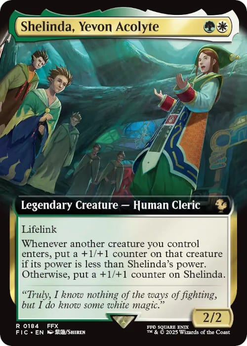 Shelinda, Yevon Acolyte