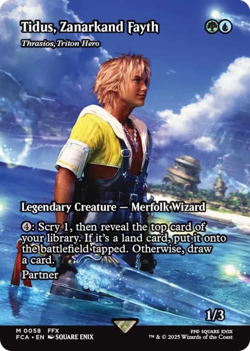 Thrasios, Triton Hero (Tidus, Zanarkand Fayth)