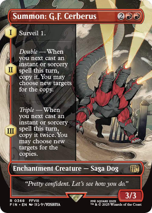 Summon: G.F. Cerberus