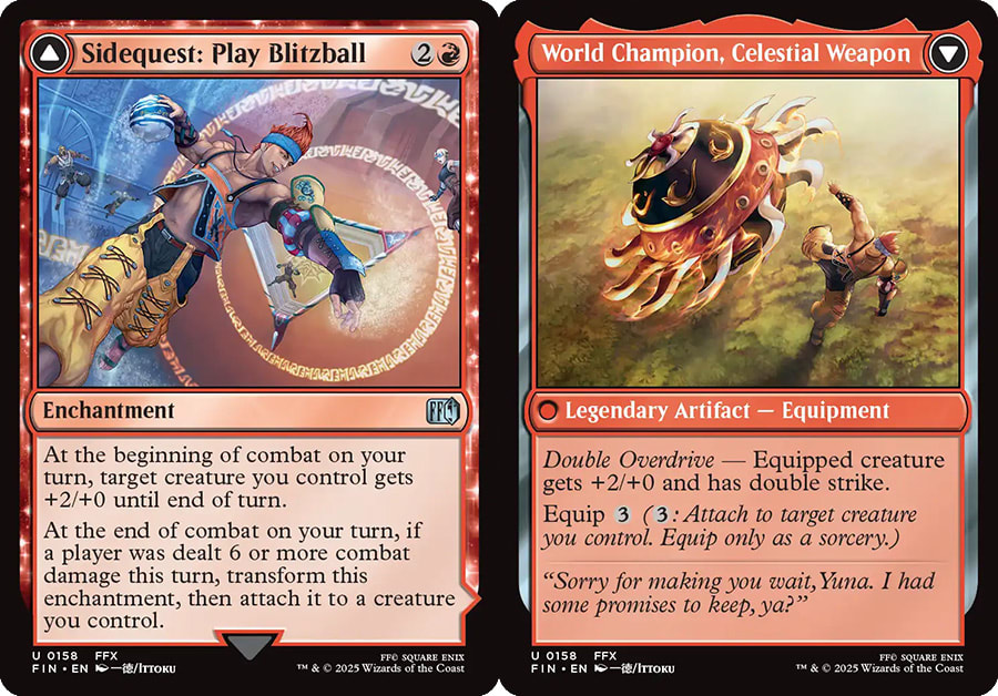 Sidequest: Play Blitzball // World Champion, Celestial Weapon