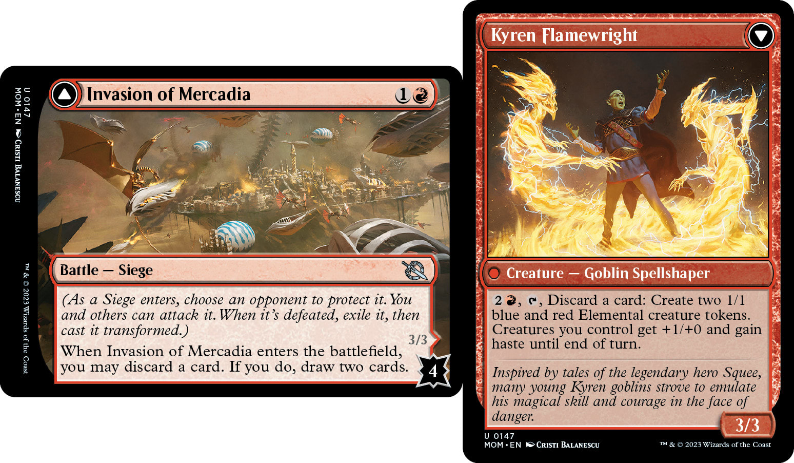 Invasion of Mercadia // Kyren Flamewright